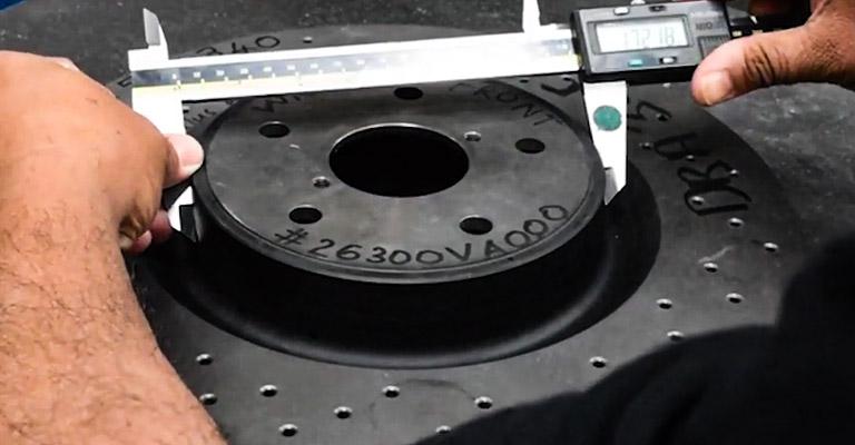 How to Measure Rotor Size