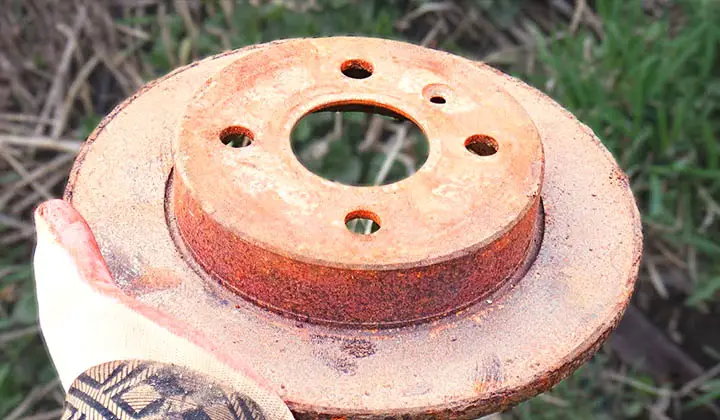 Old Brake Rotors