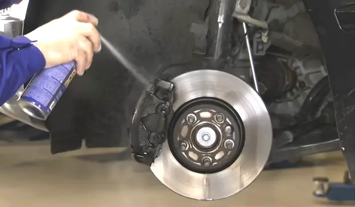 Use Brake Cleaner to Remove Rust