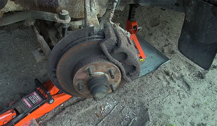 Drive with Worn Brake Pads