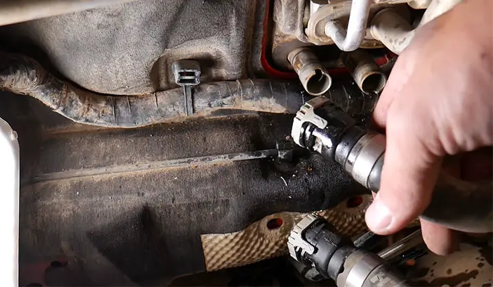 Disconnect Radiator Hoses