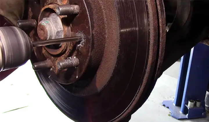 Remove Stripped Rotor Screws