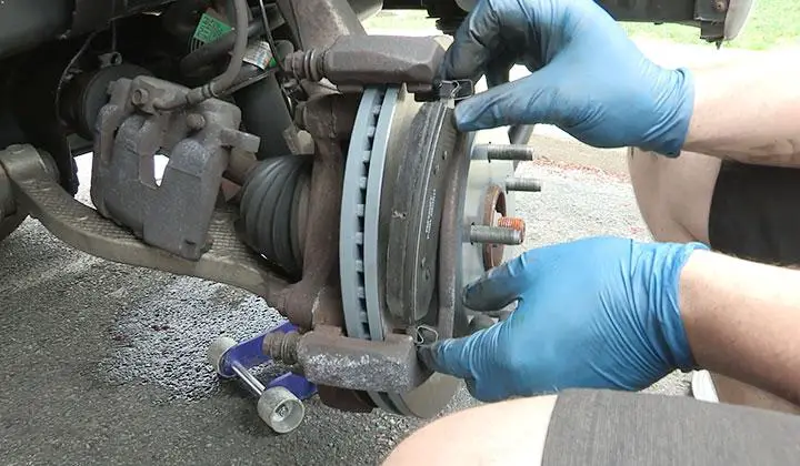 Brake Pads on a 2012 Dodge Avenger