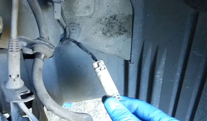 Remove Brake Pad Sensor Cover