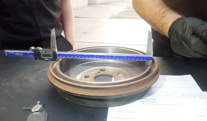 Measure Rotor Diameter from Center Hole