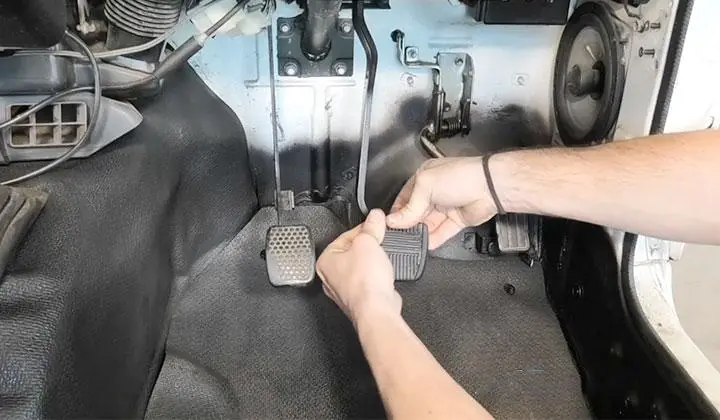 Remove The Brake Pedal Pad Retainer Clip