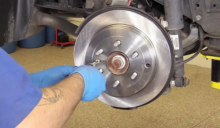 Install New Rotor in Reverse Order