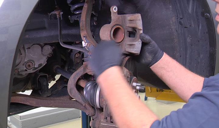 Removing Brake Calipers