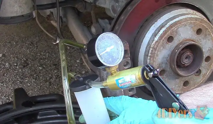Bleed the Brakes by Using a Vacuum Pump