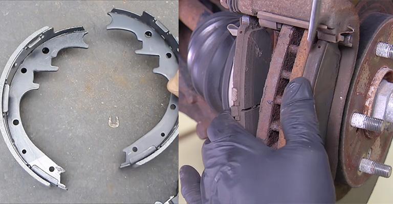 Brake Shoes Vs. Brake Pads