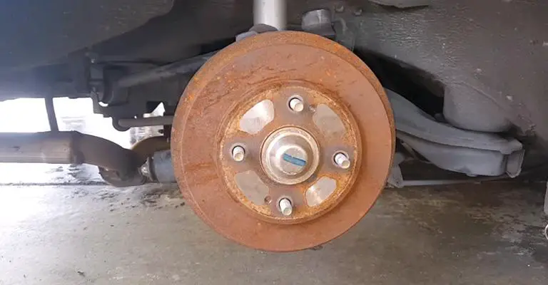 Heavy Rust On Brake Rotors