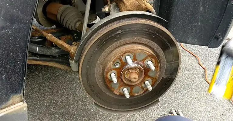Remove Orange Rust From Brake Rotors