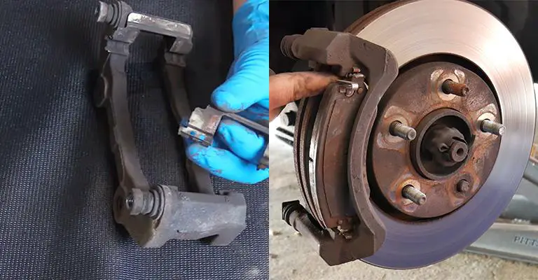 Remove the Caliper and Pads, if Necessary