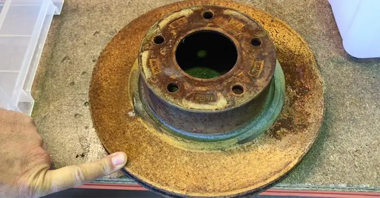 Rust on Brake Discs