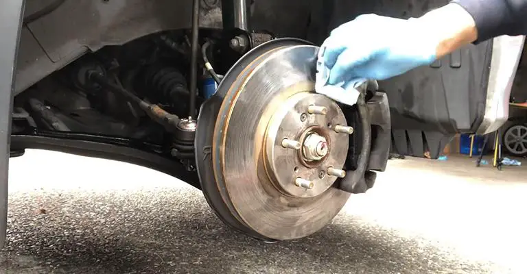what is typical brake rotor temperature