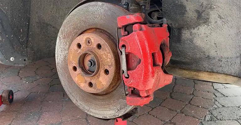 Heavy Rust On Brake Rotors