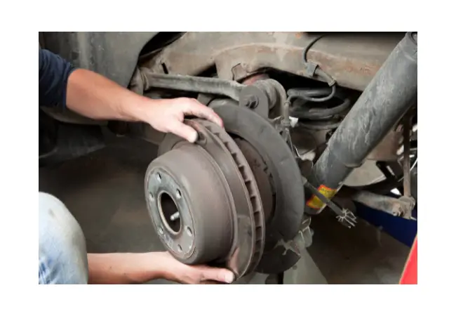 how to get a brake rotor off