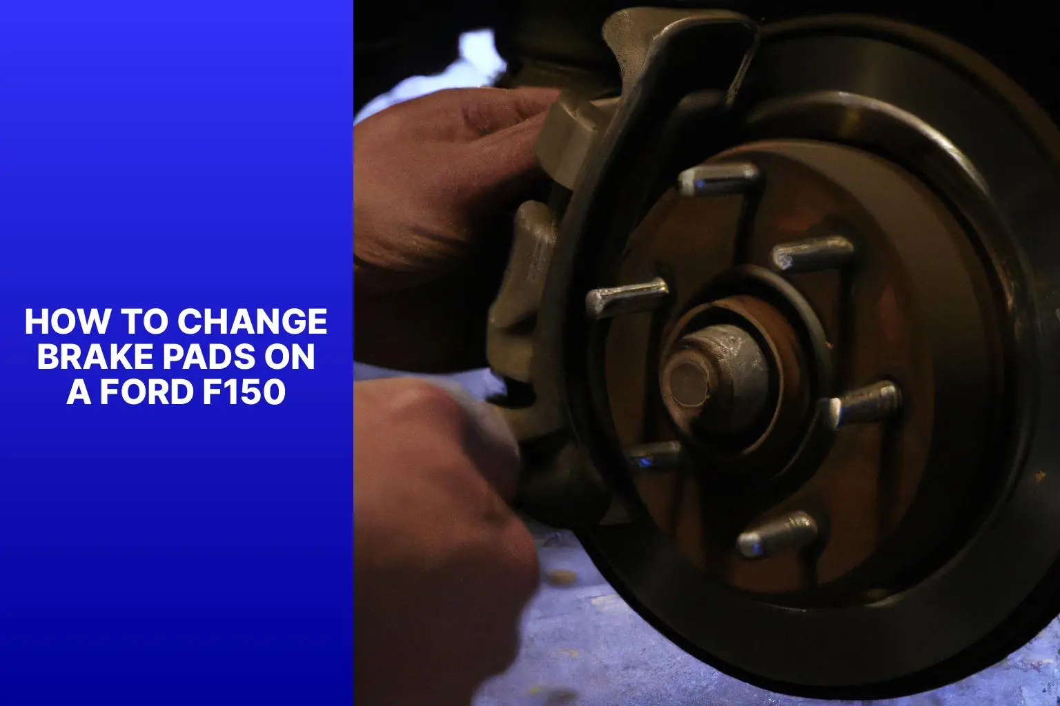 how to change brake pads on a ford f150