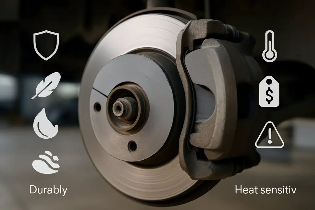 pros and cons of ceramic brake pads